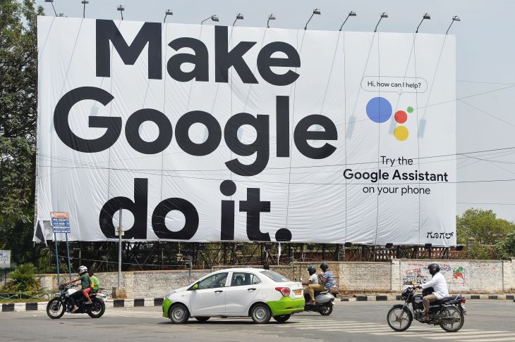 谷歌广告牌：让谷歌做到。