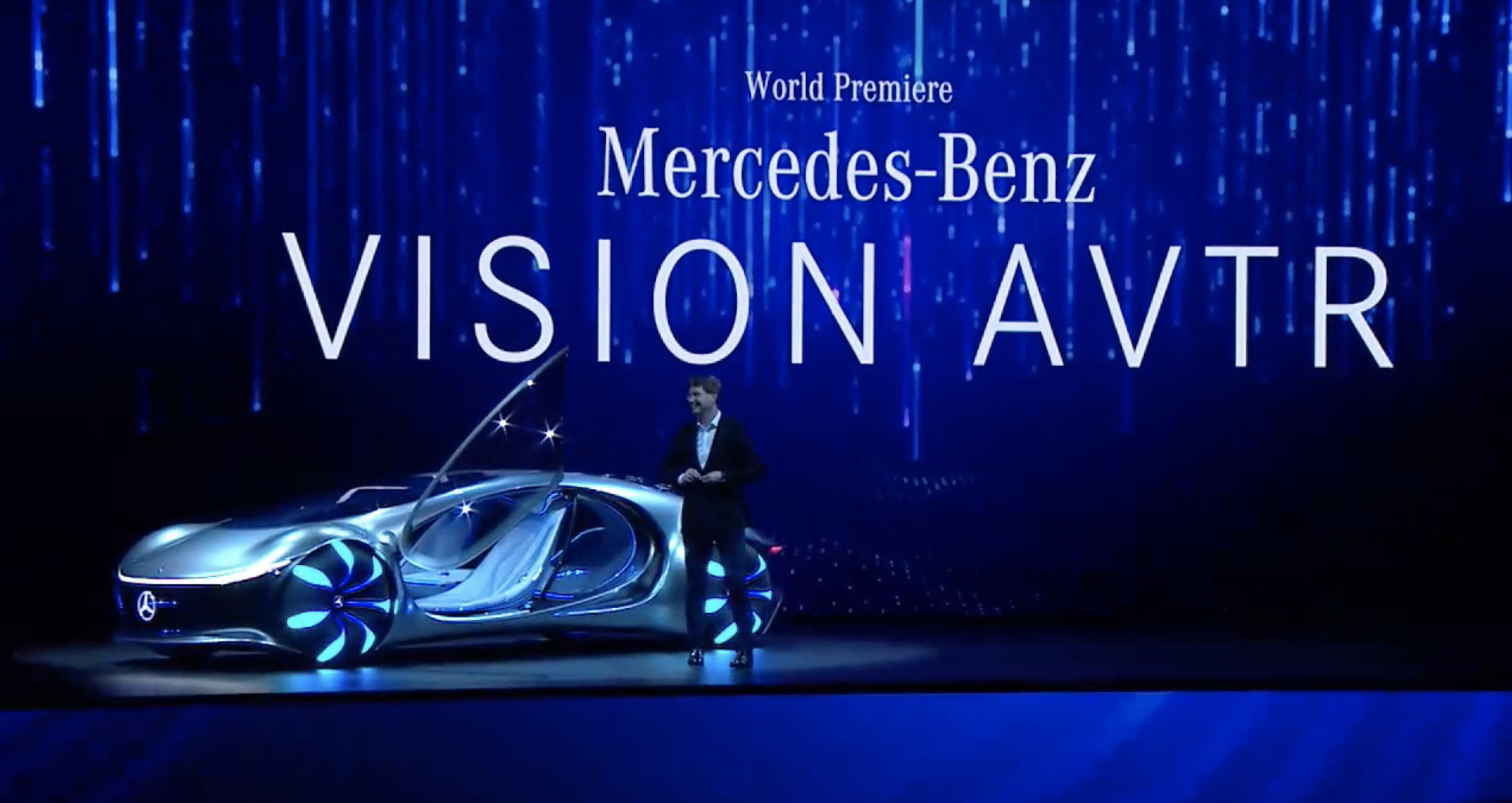 We Drive the MercedesBenz Vision AVTR Concept Car from Avatar