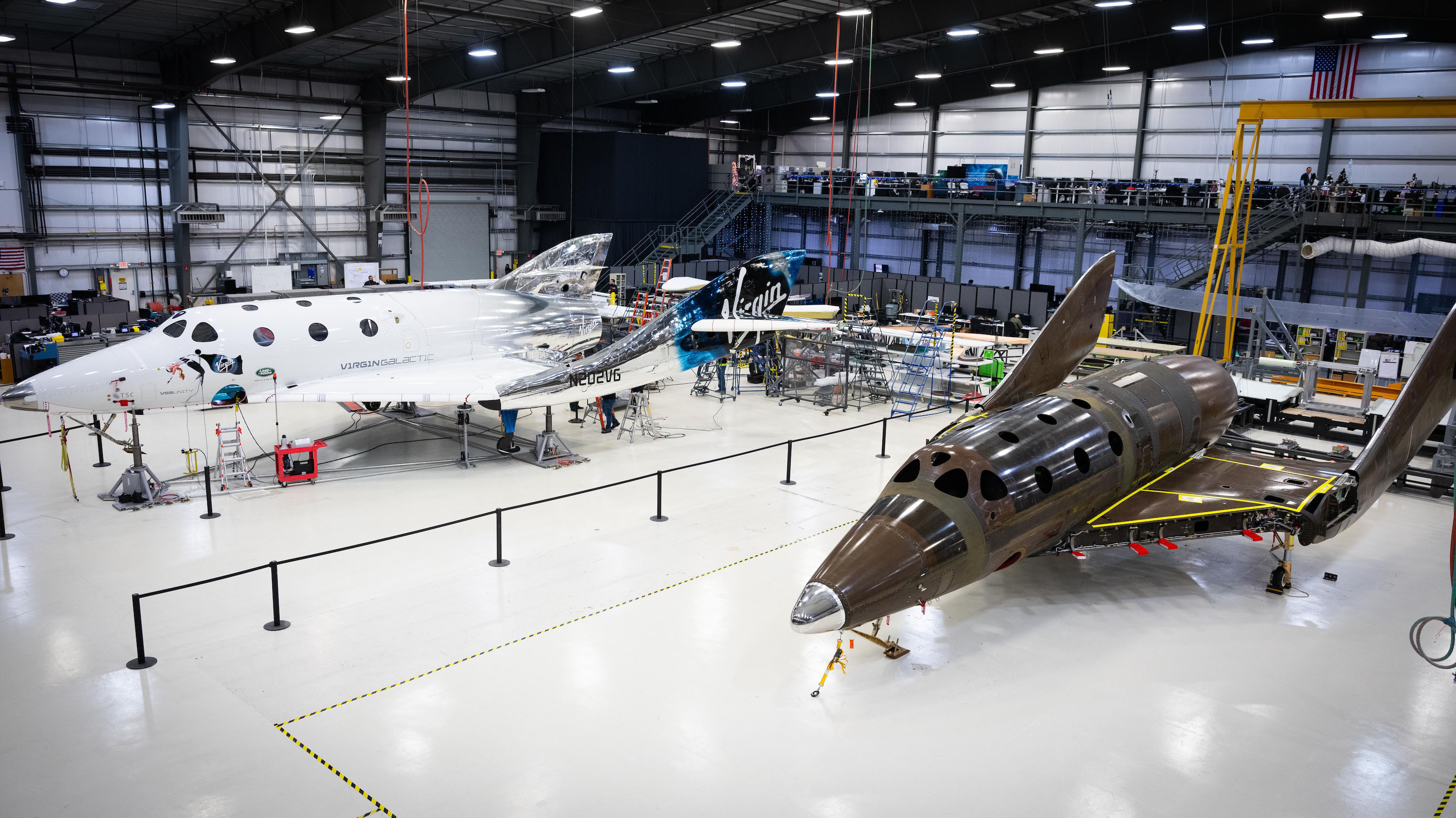 Virgin Galactic's second commercial tourism spaceship hits key construction  milestone | TechCrunch