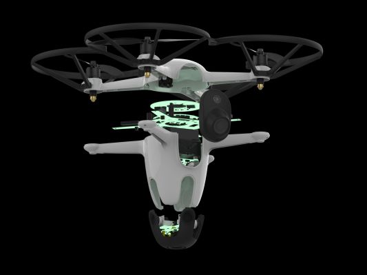This autonomous security drone is designed to guard your home thumbnail