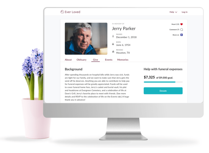 Ever Loved Funeral Crowdfunding