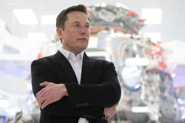 Elon Musk, SpaceX Genel Merkezinde