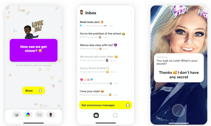 Teen hit Yolo raises $8M to let you Snapchat anonymously