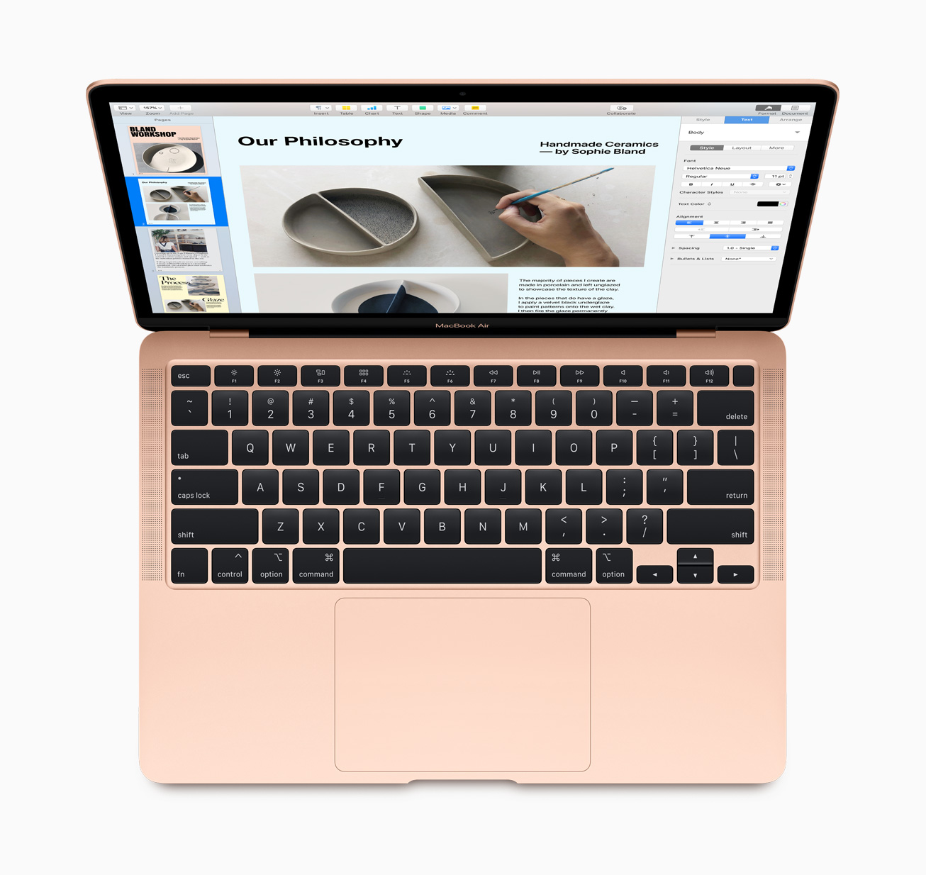 The MacBook Air gets an updated keyboard and souped-up specs 