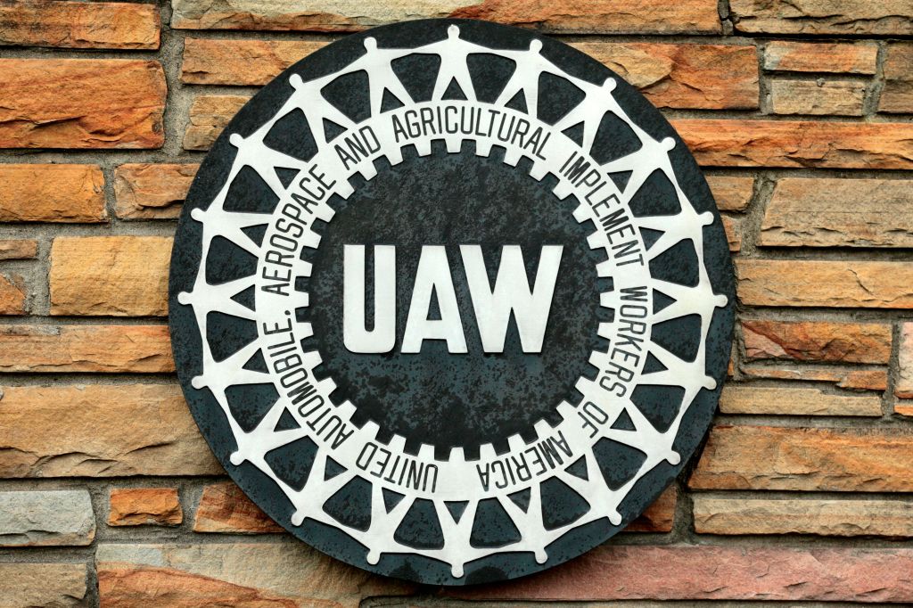 UAW sign