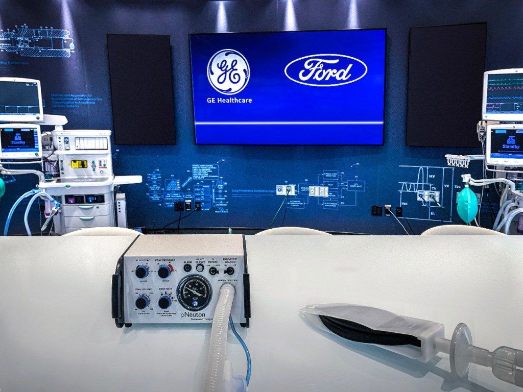 Ford GE Healthcare ventilator