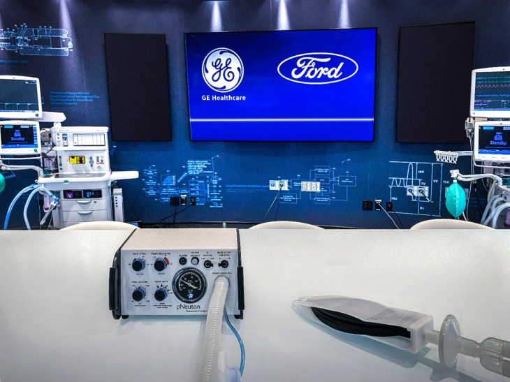 Ford, GE Healthcare to produce 50,000 ventilators by July using this tiny company&#39;s design | TechCrunch