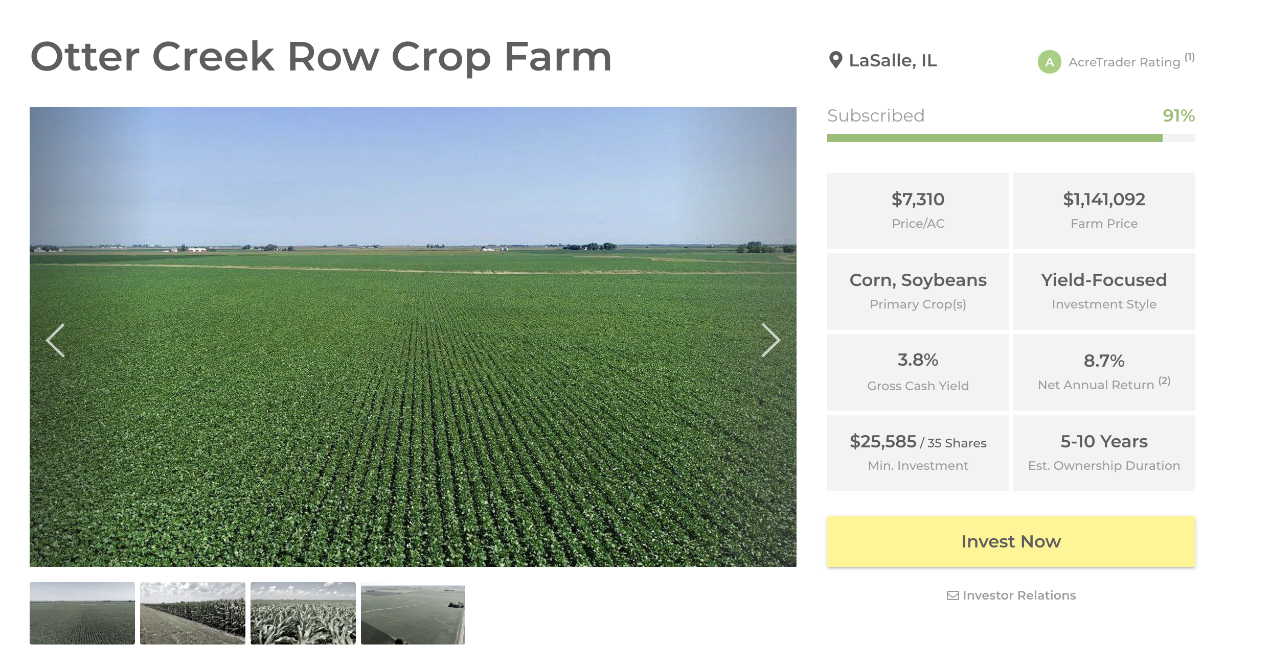 AcreTrader raises $5M to help people invest in a fruitful asset class: farmland