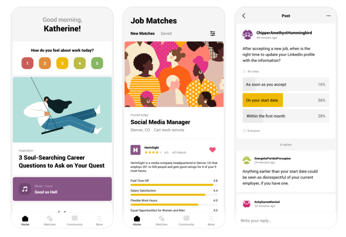 InHerSightnew app personalizes job matches to womencareer goals