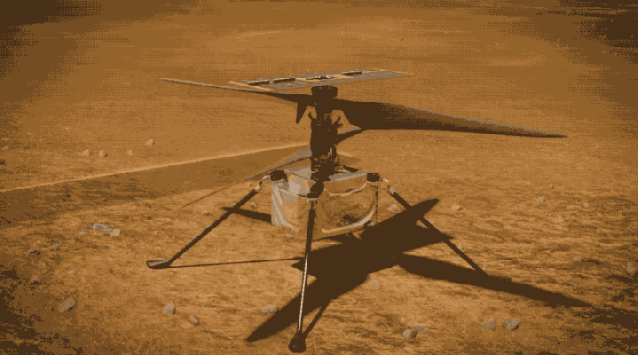 Here's what NASA's Mars helicopter will look like when it makes history with the first extraterrestrial powered flight thumbnail