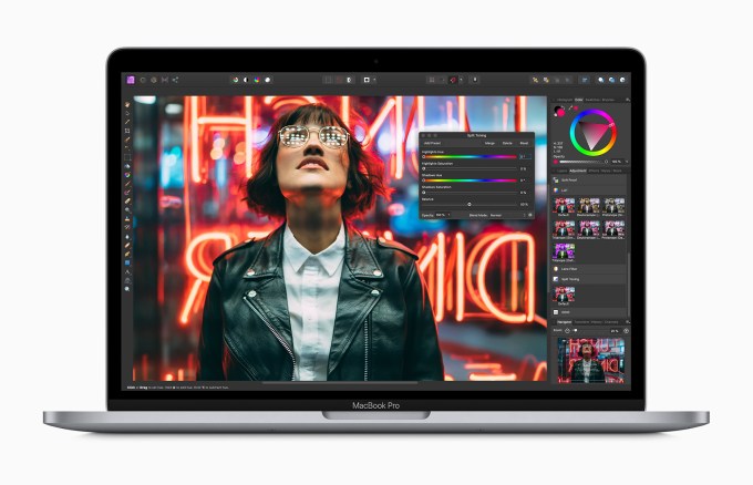 The 13-inch MacBook Pro gets Apple’s much-improved keyboard image