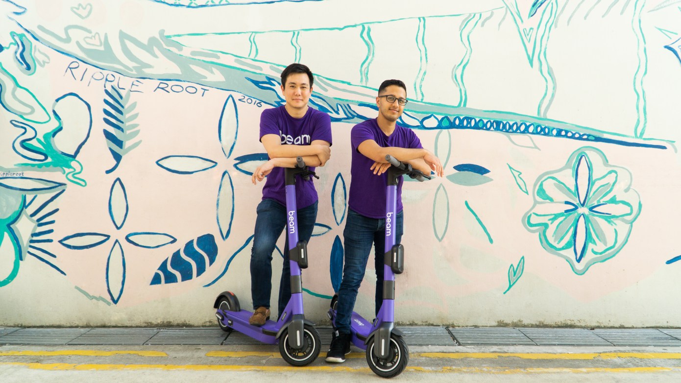 Singapore’s micromobility startup Beam raises  million