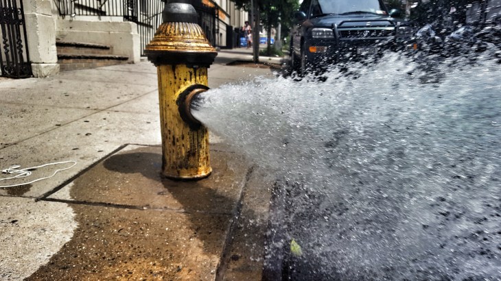 Low Angle View Of Fire Hydrant