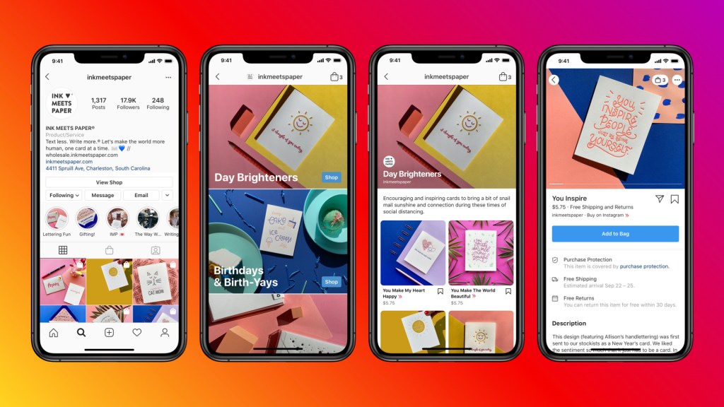 Instagram launches its redesigned Shop, now powered by Facebook