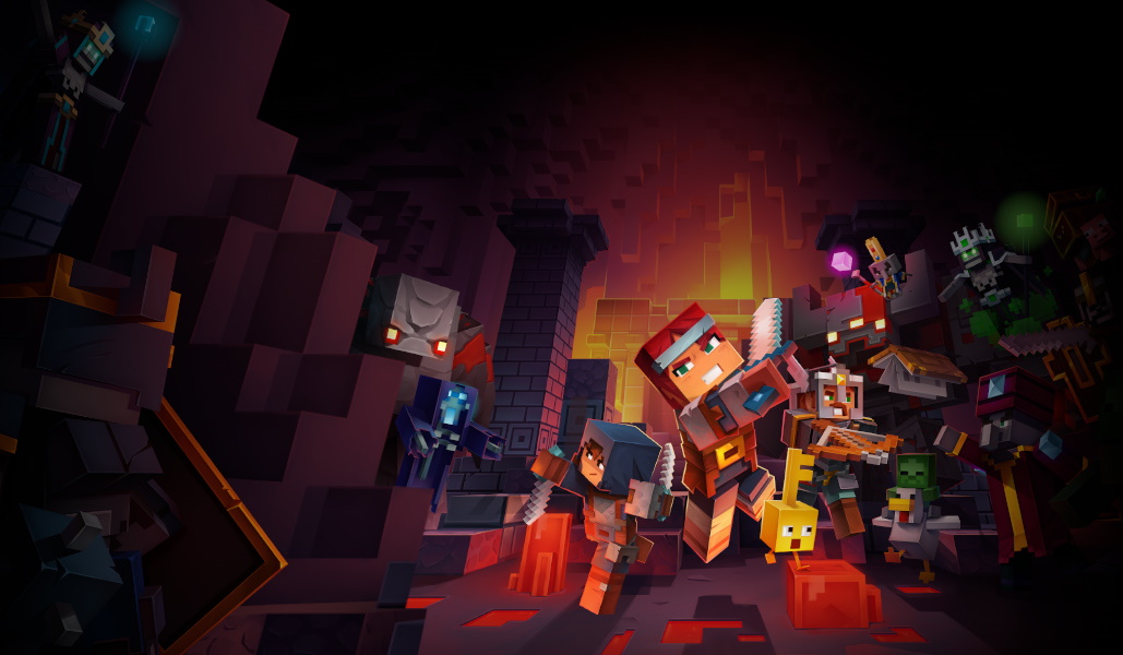 Download Minecraft Dungeons Content to Your Device