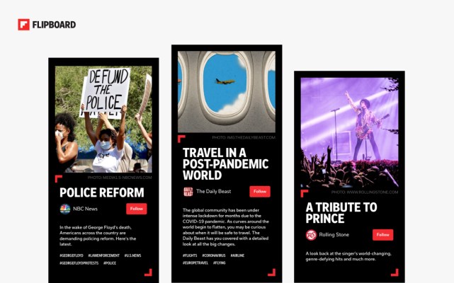 Flipboard rolls out Storyboards as a new way to highlight content