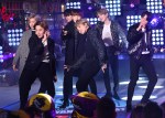 NEW YORK, NEW YORK - DECEMBER 31: BTS performs during Dick Clark's New Year's Rockin' Eve With Ryan Seacrest 2020 on December 31, 2019 in New York City.