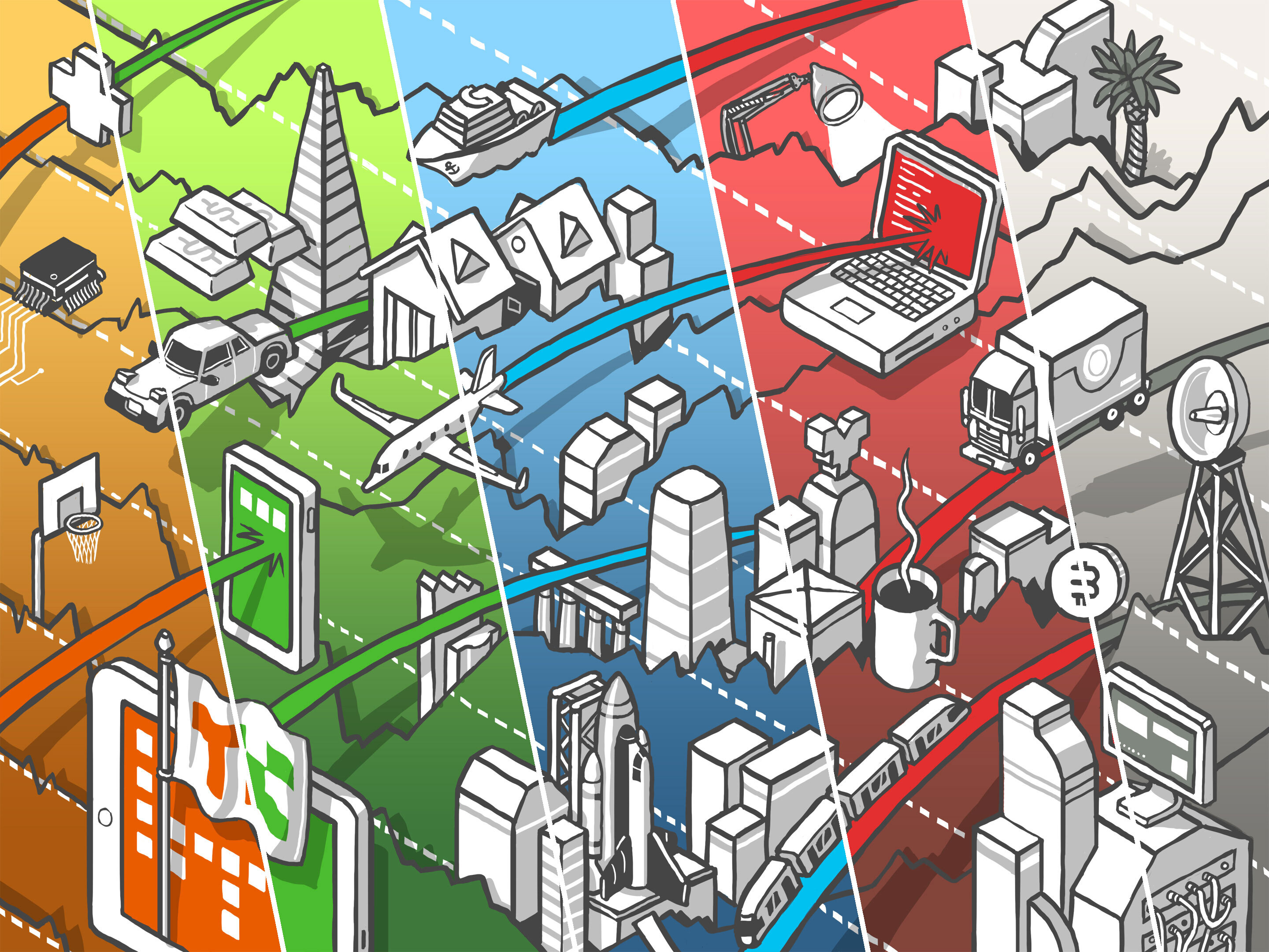 Nigel Sussman TechCrunch Exchange Multicolour