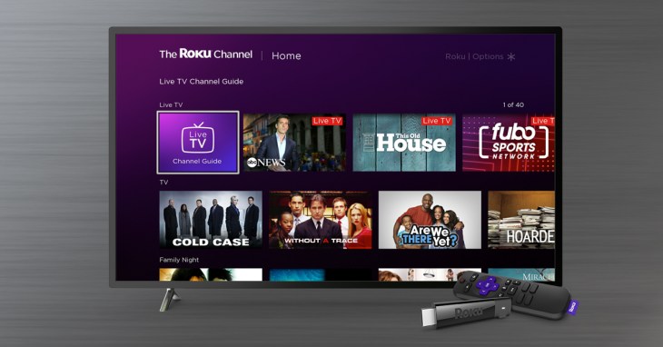 The Roku Channel Expands To Include Over 100 Live Channels Adds A Live Tv Guide Techcrunch