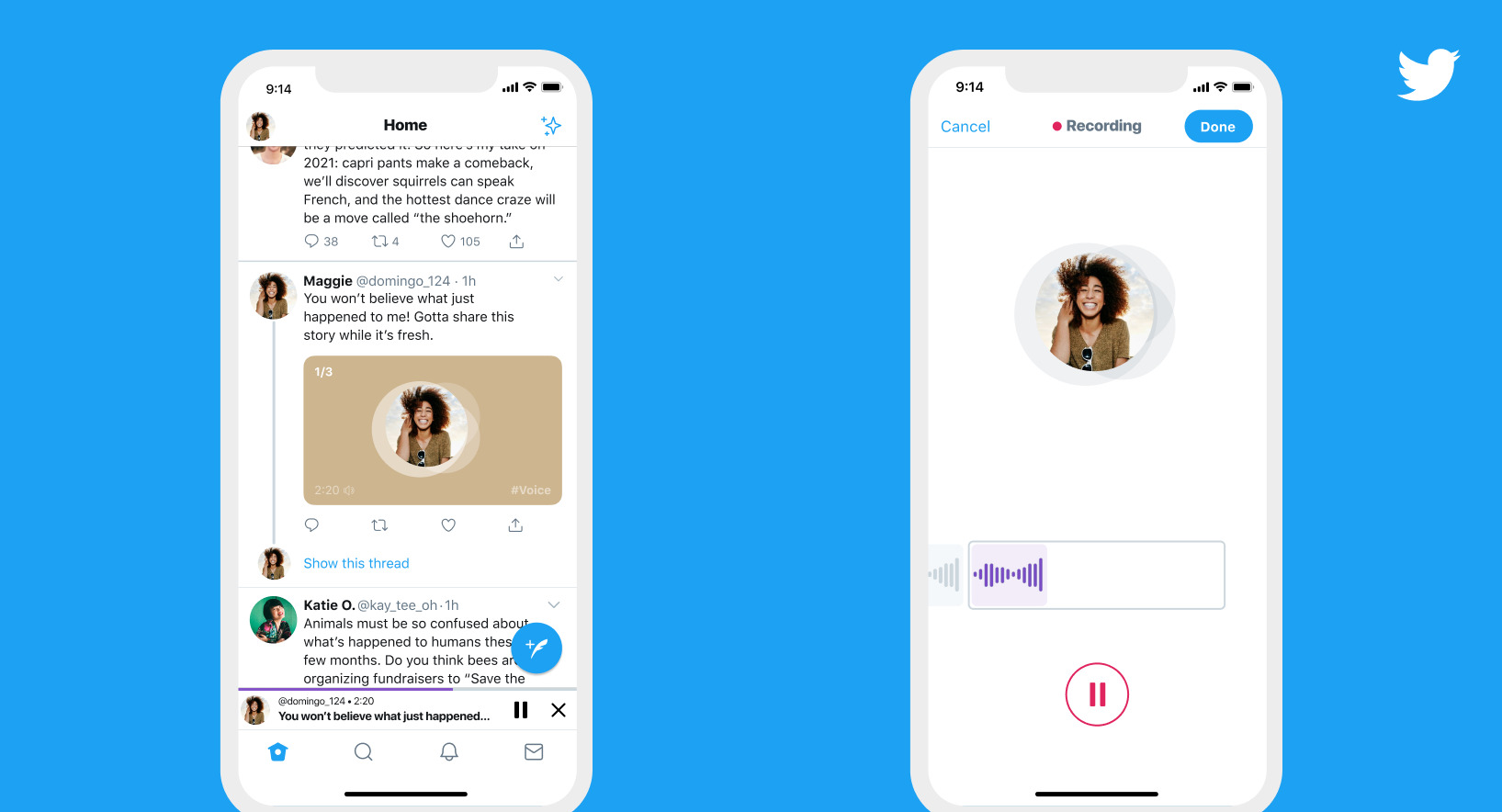 Twitter Begins Rolling Out Audio Tweets On Ios Techcrunch