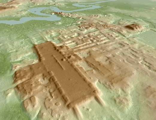 Lidar helps uncover an ancient, kilometer-long Mayan structure