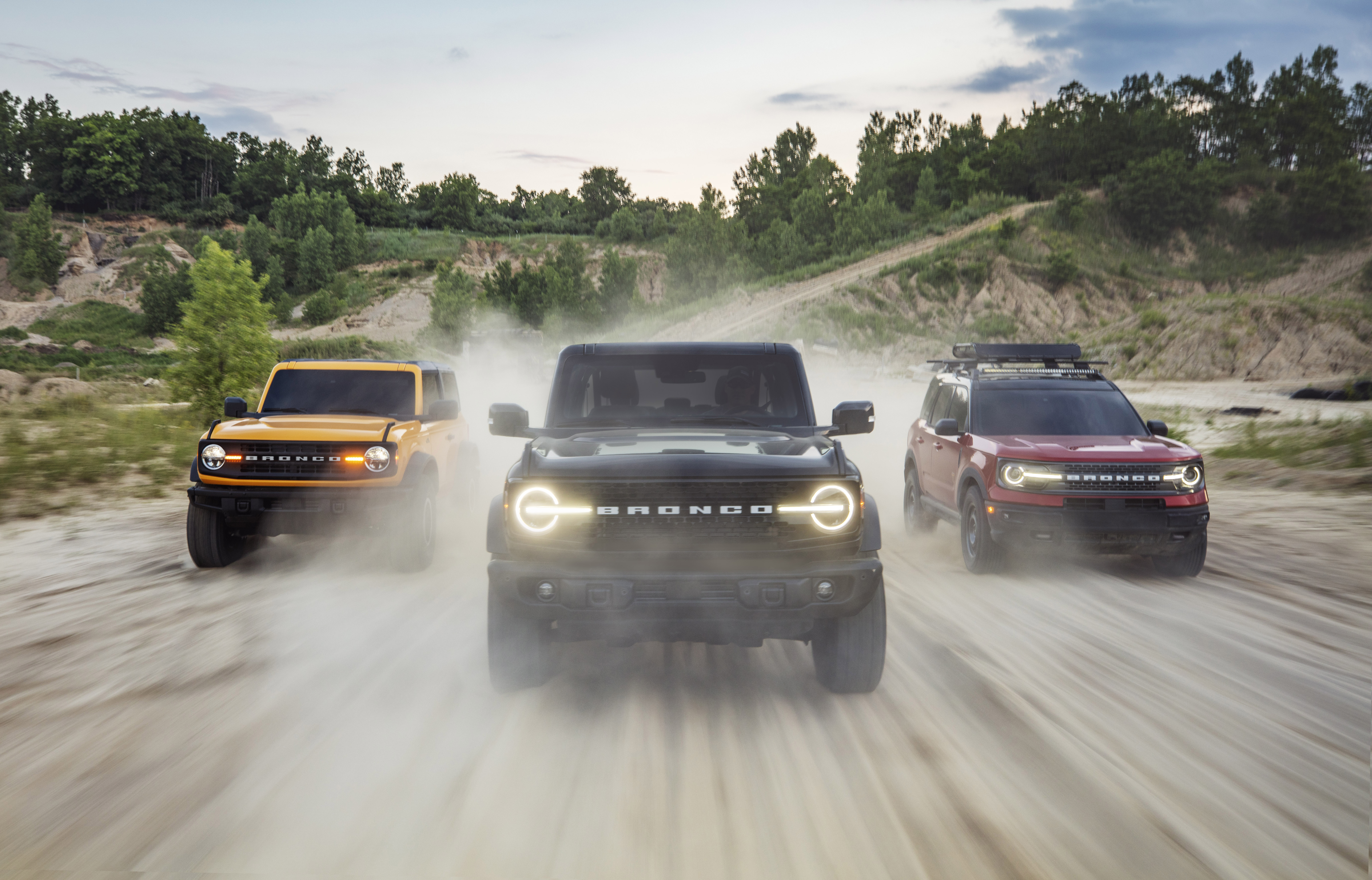 2021 Ford Bronco All 3 Models