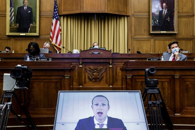 The big story: Tech CEOs face Congress image