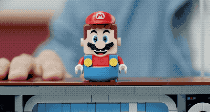 pizza Collective Appal Hand-crank a level of Super Mario Bros. on Lego's new 2,646-piece NES kit |  TechCrunch