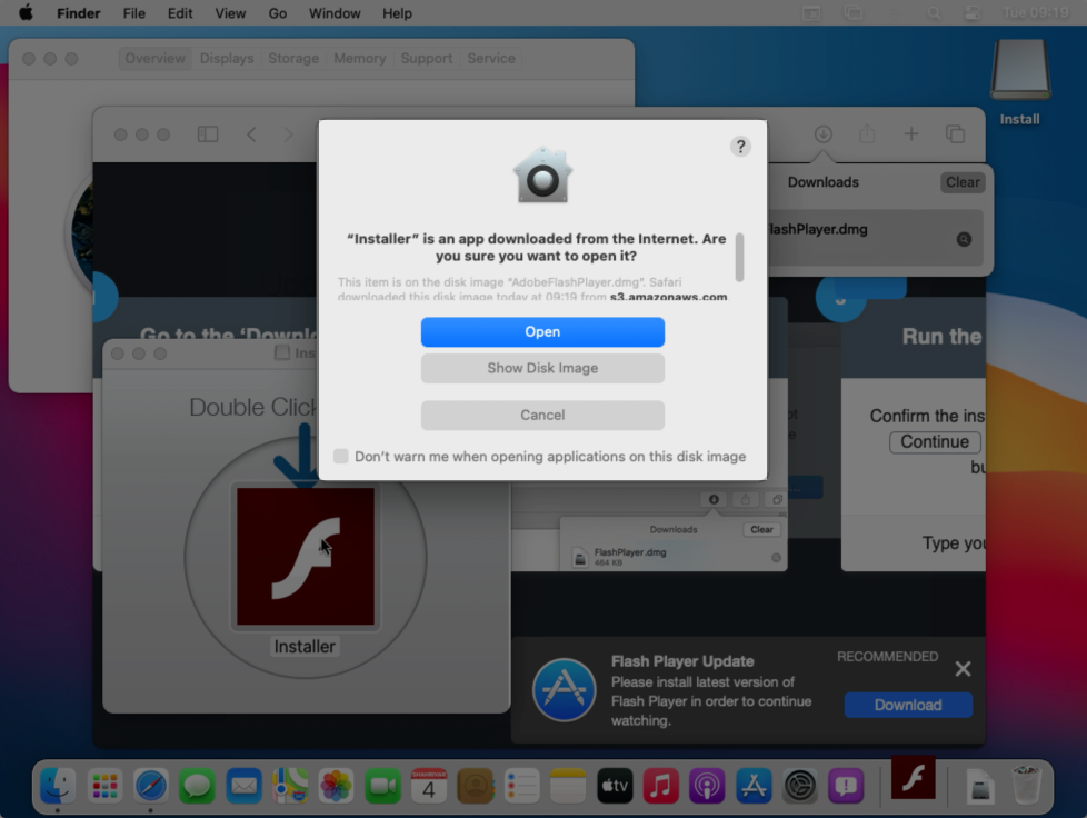 how to check if my mac has malware