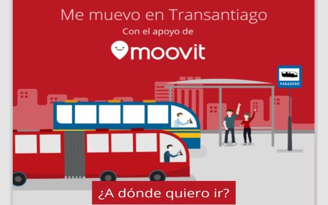 Moovit launches with TransSantiago