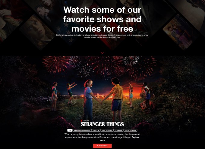 The big story: Netflix sets some content free image
