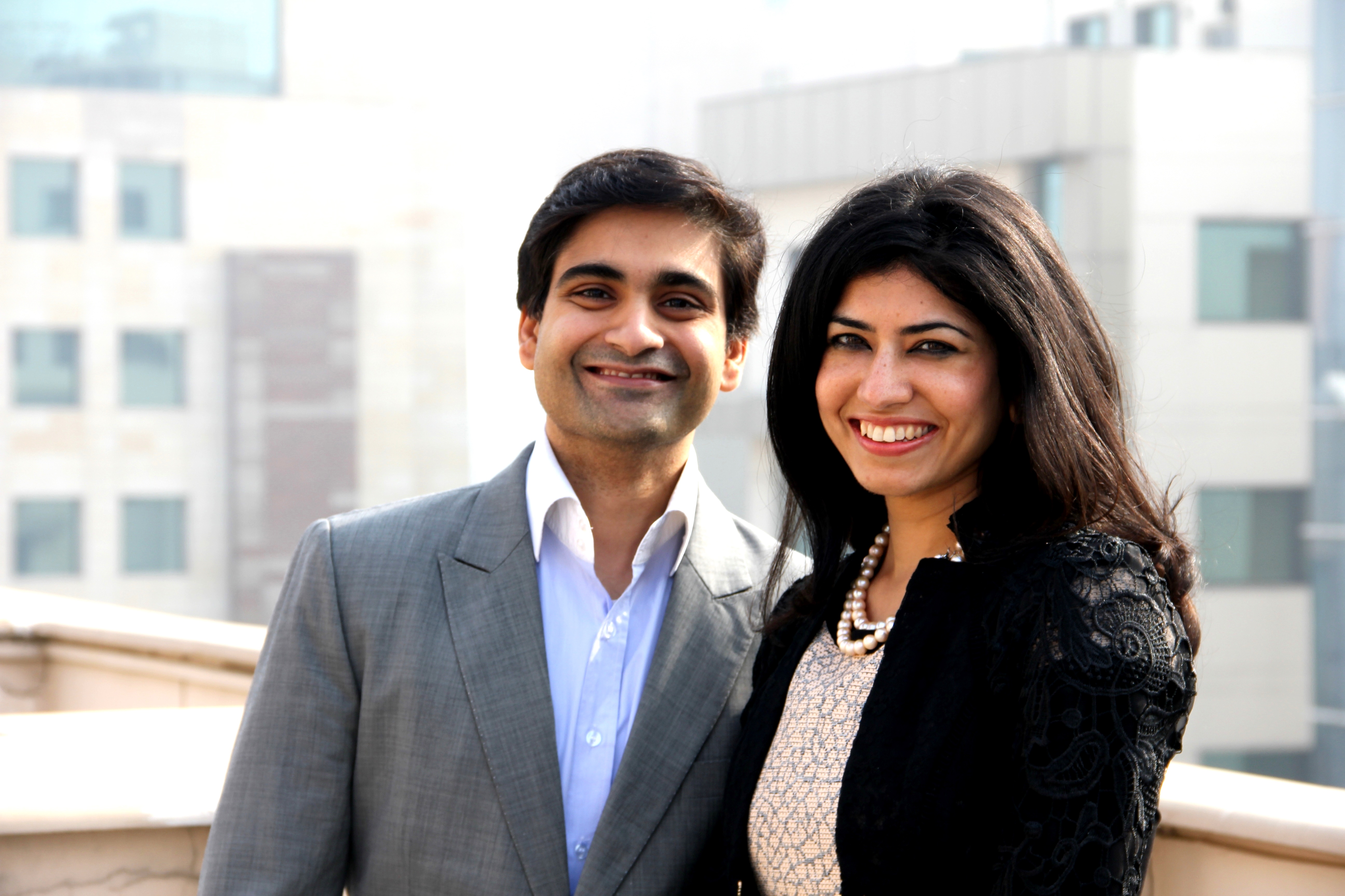 CashKaro co-founders Rohan and Swati Bhargava