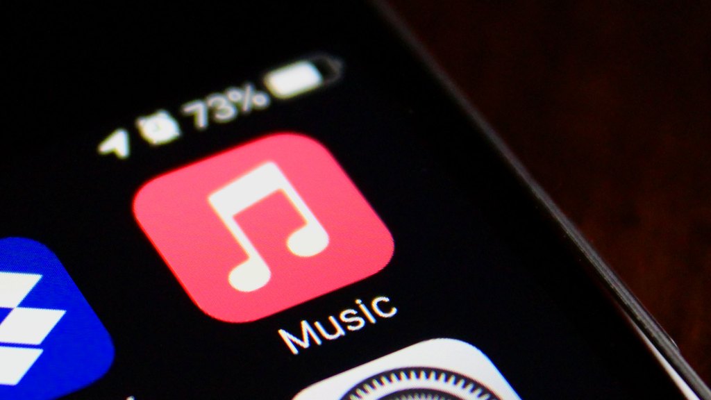 Icona della musica Apple su iPhone