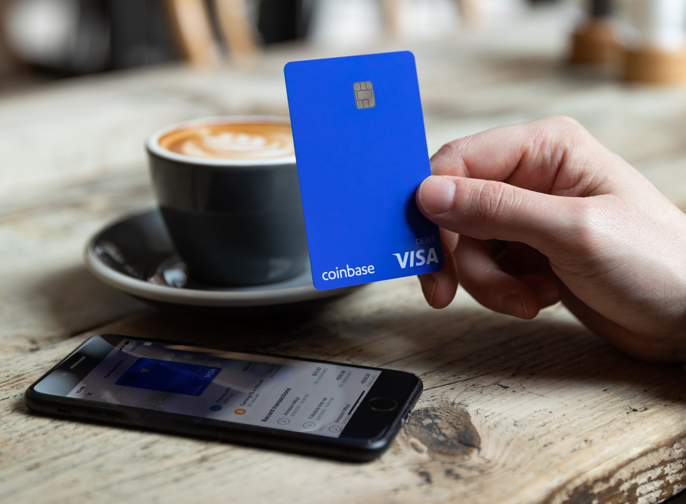 Coinbase links its Visa debit card with Apple Pay, Google Pay - e-prekyba.lt