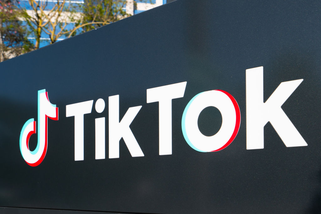 TikTok sign