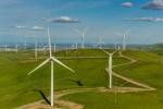 A 48 turbine windfarm in Northern California