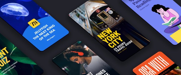 Google adds a Stories feature to its Google iOS and Android app, a carousel focusing on publisher content that can include audio, full-screen video, and photos (Sarah Perez/TechCrunch)