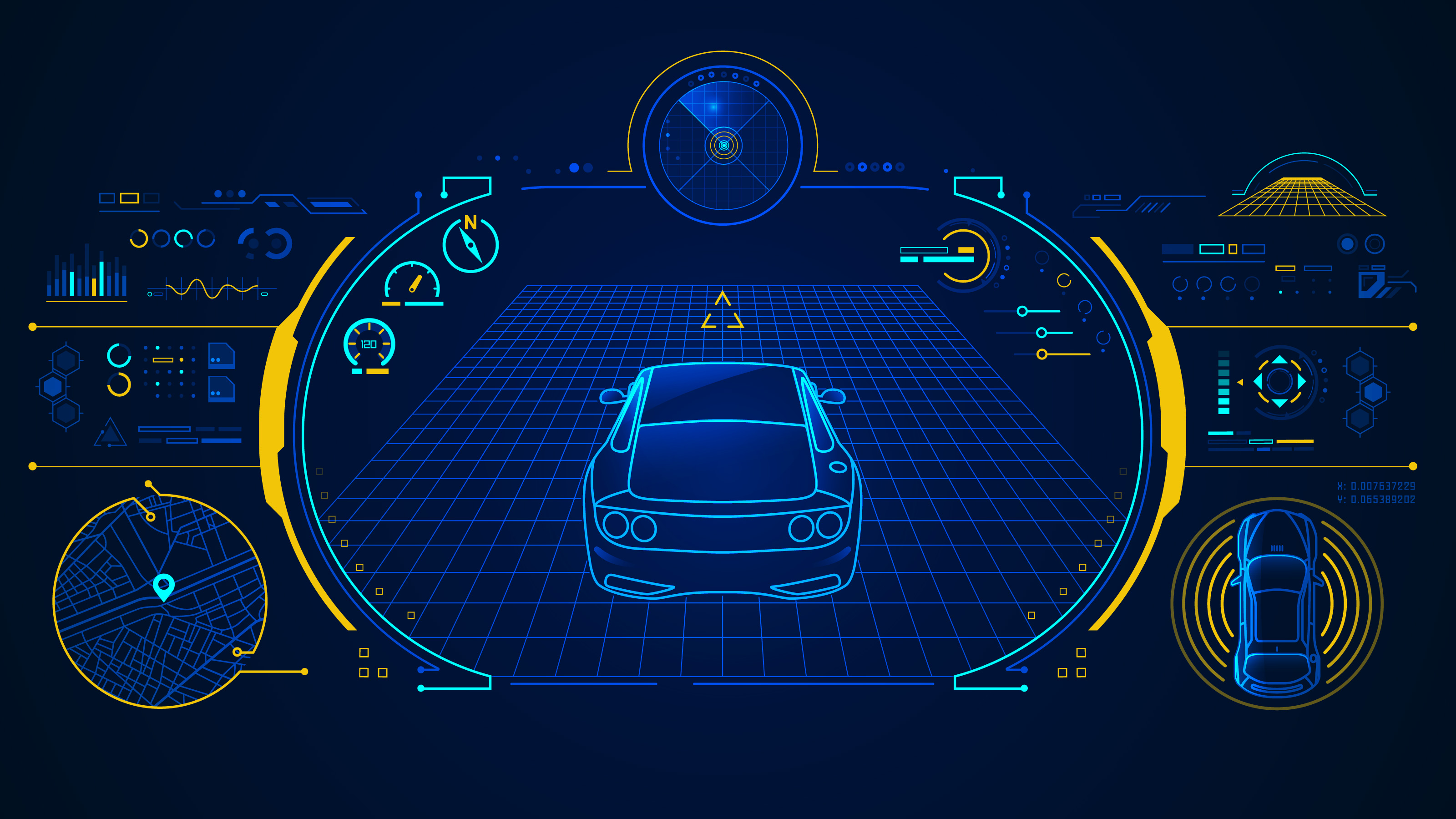 telematics, concept of smart car technology