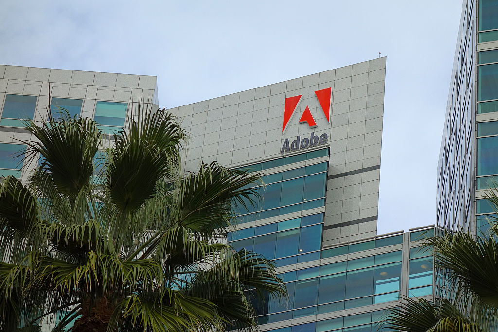 Adobe Systems world headquarters in downtown San Jose, California