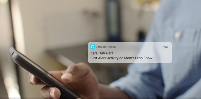 Amazon’s new ‘Care Hub’ lets Alexa owners keep tabs on aging family members