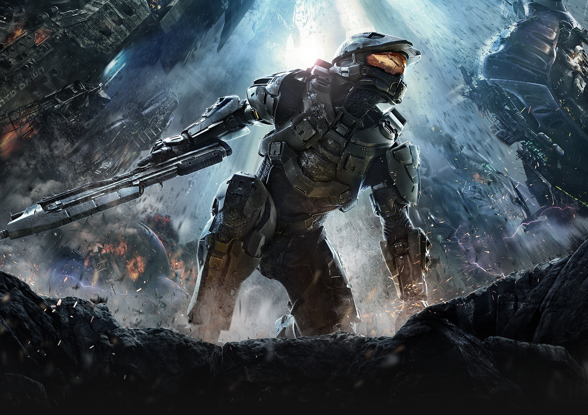 Image of Master Chief from halo