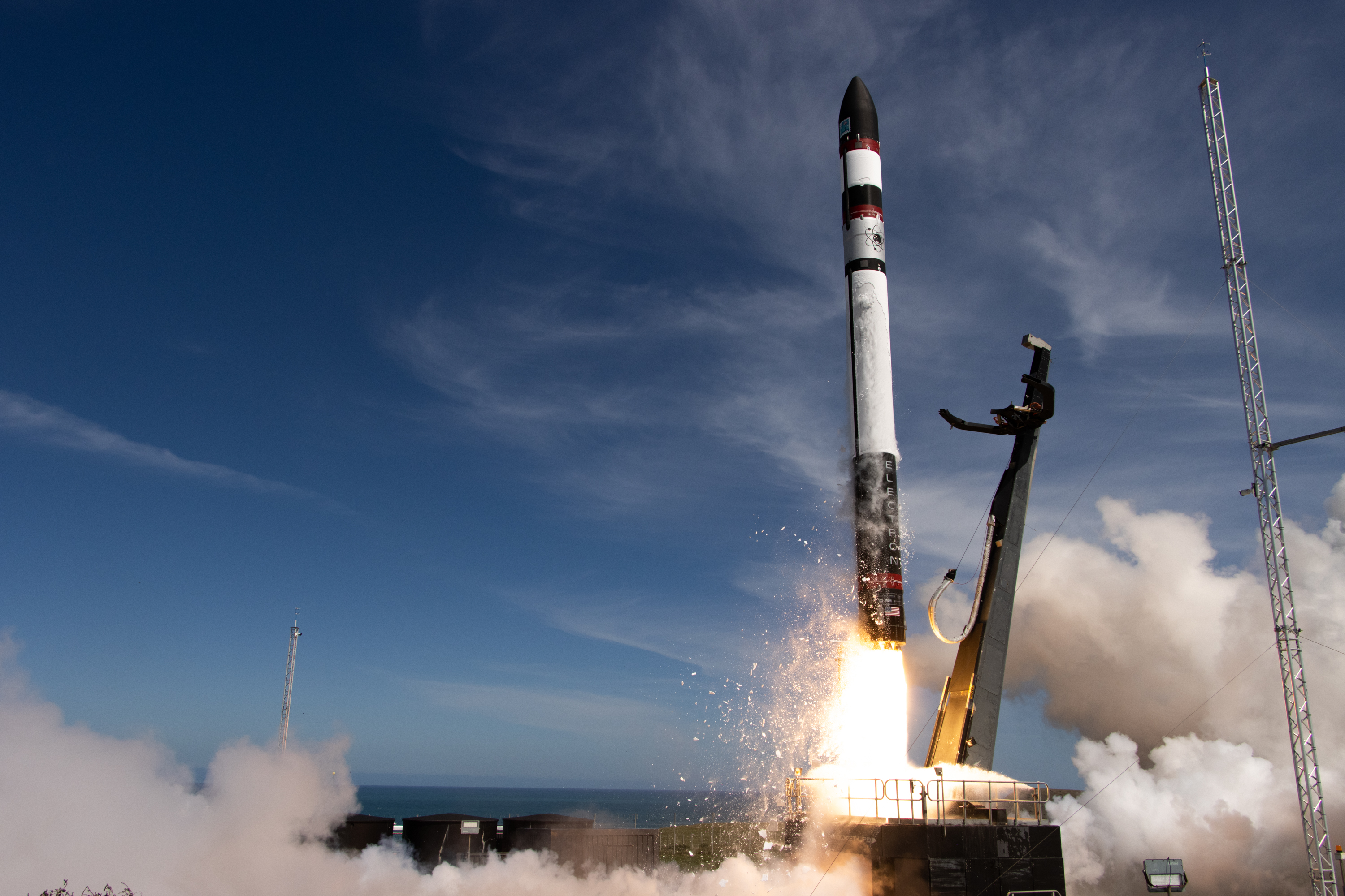 Rocket Lab's Return to Sender mission takes off.