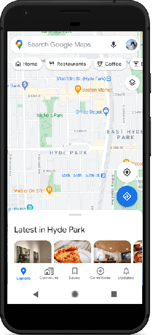Google Maps Community Feed