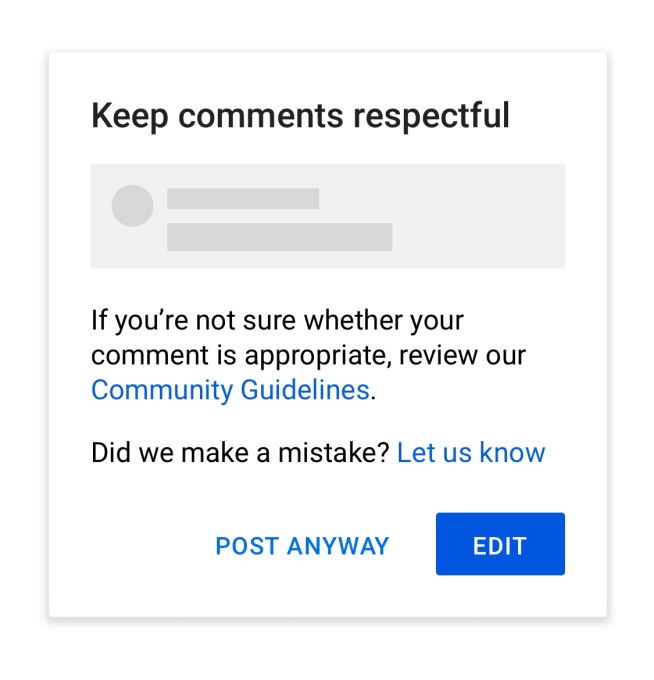 YouTube introduces new feature to address toxic comments