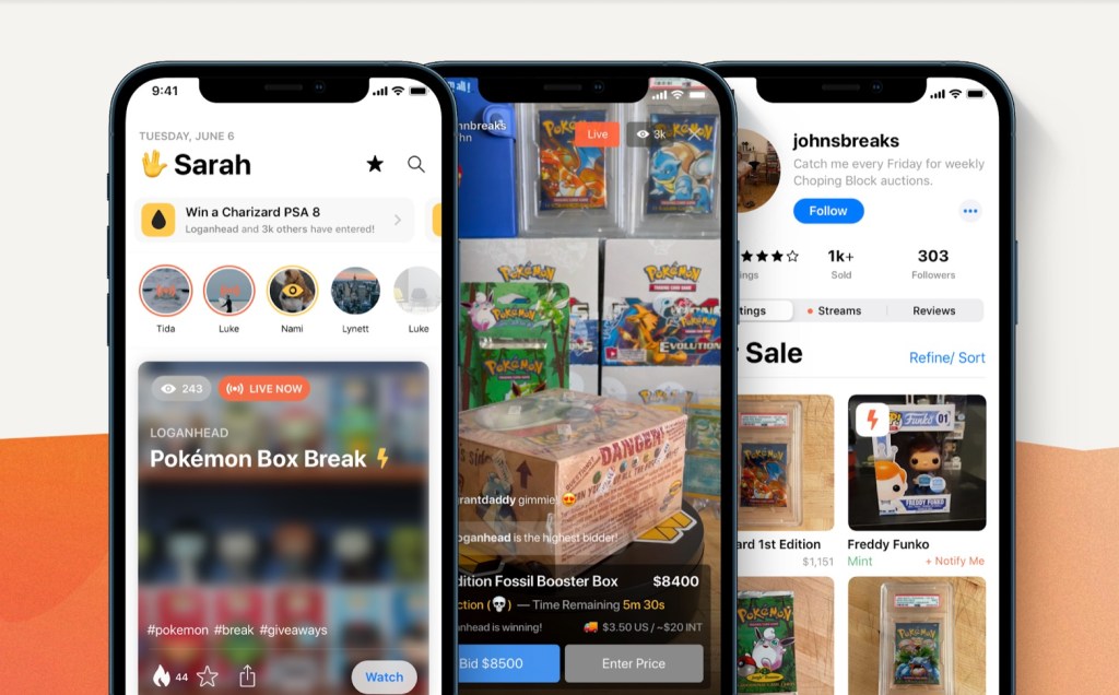 Whatnot raises $50M to let people sell Pokémon cards, Funko Pops and more via livestream