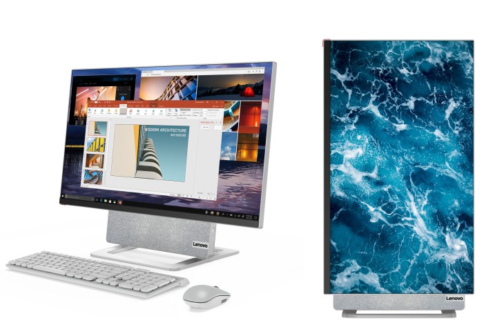 Lenovo's new all-in-one has a swiveling screen, because sure, why not? |  TechCrunch