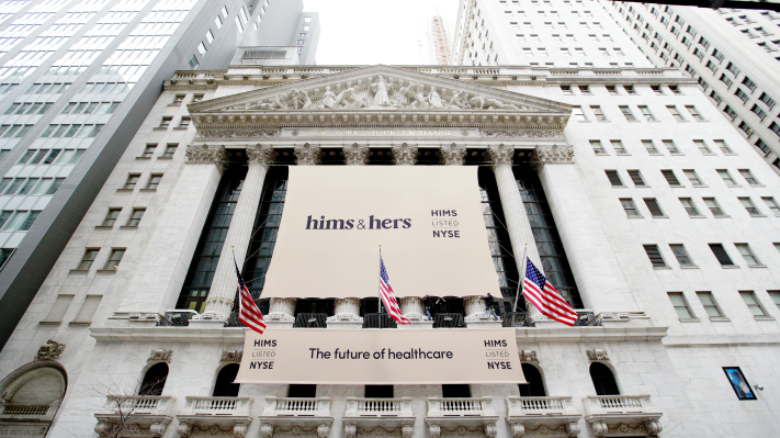 photo of Telehealth startup Hims fell in its public trading debut — and that’s fine with its CEO image