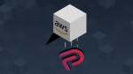 Parler logo dropping from an AWS cube