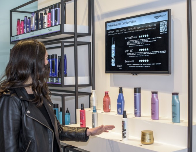 Amazon is opening a London hair salon to test AR and other retail  technologies | TechCrunch