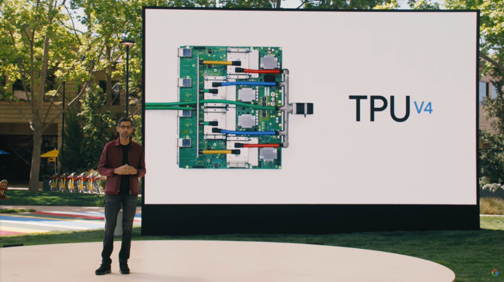 At its I/O developer conference, Google today announced the next generation of its custom Tensor Processing Units (TPU) AI chips. This is the fourth g